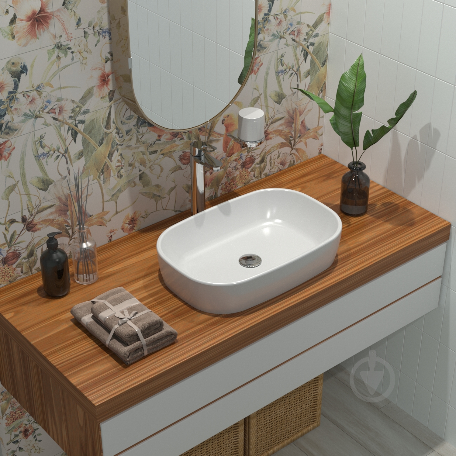 Умывальник-чаша Lavinia Boho Bathroom Sink 33311002 54 см - фото 13 Умывальник-чаша Lavinia Boho Bathroom Sink 33311002 54 см - фото 13
