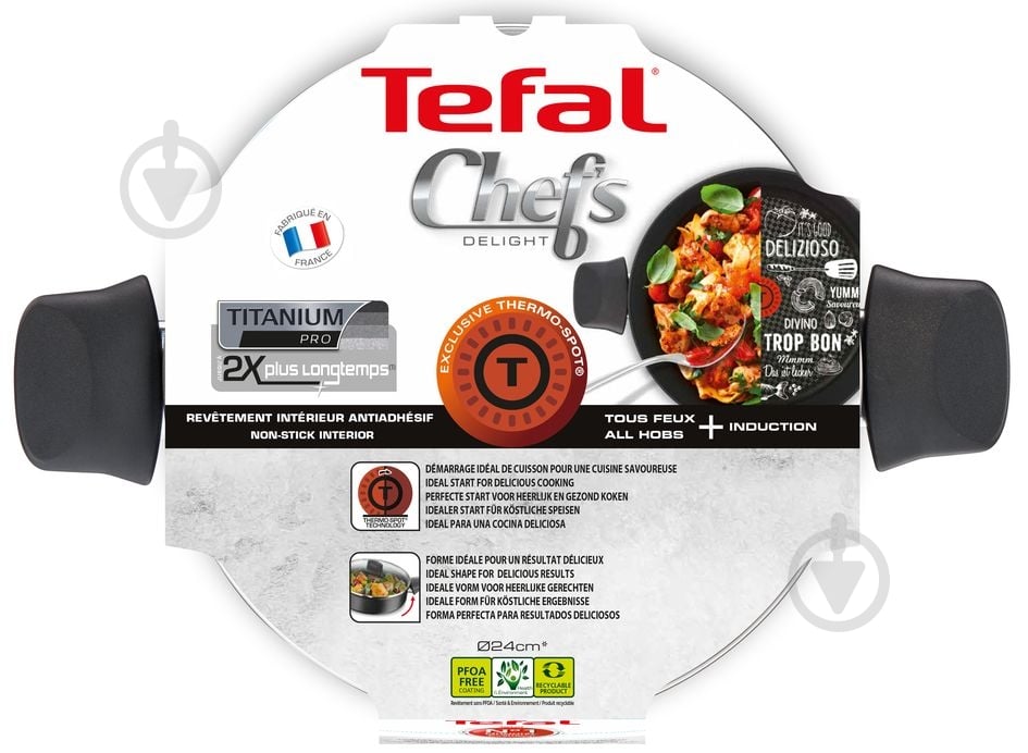 Кастрюля Tefal Chefs 20 см C6944402 - фото 3