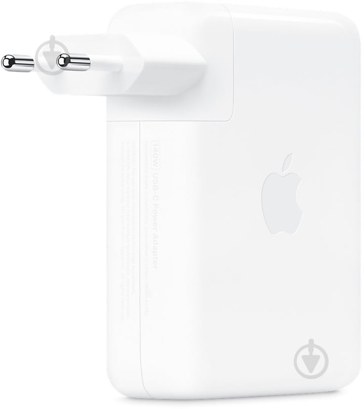 Зарядное устройство Apple USB-C Power Adapter 140 W (MLYU3ZM/A) - фото 2 Зарядное устройство Apple USB-C Power Adapter 140 W (MLYU3ZM/A) - фото 2