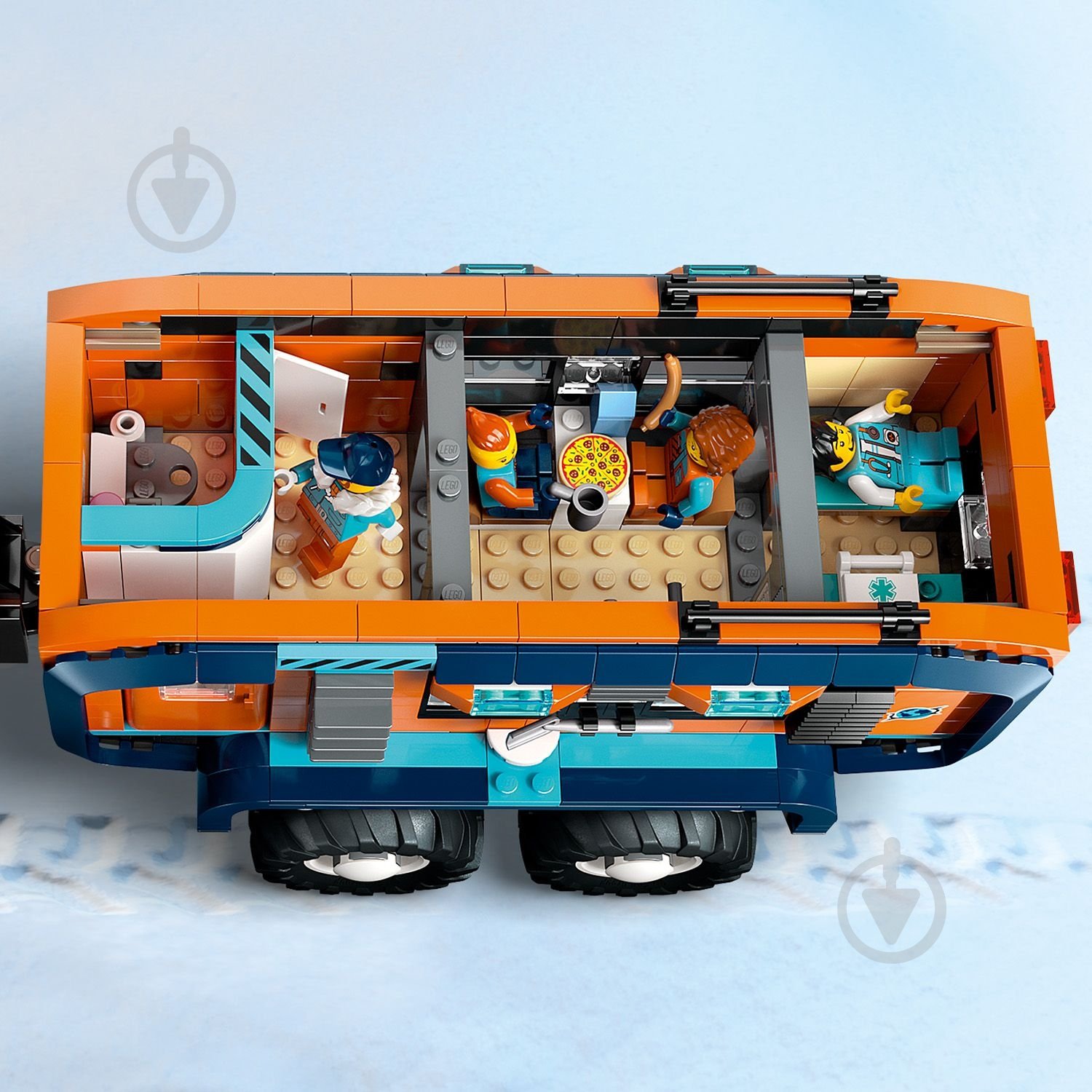 Конструктор LEGO City Арктична дослідницька вантажівка з науковою лабораторією 60471 - фото 8