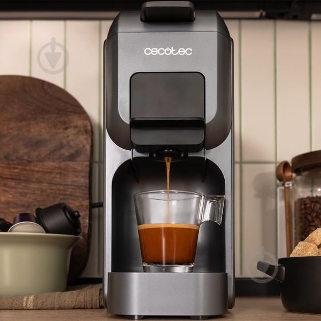 Кофеварка капсульная CECOTEC FreeStyle Compact Black CCTC-01851 - фото 6 Кофеварка капсульная CECOTEC FreeStyle Compact Black CCTC-01851 - фото 6