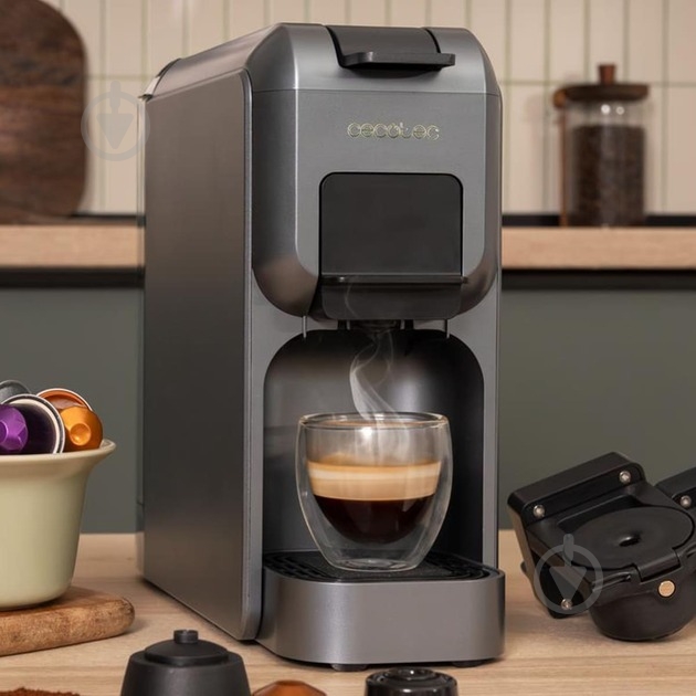 Кофеварка капсульная CECOTEC FreeStyle Compact Black CCTC-01851 - фото 4 Кофеварка капсульная CECOTEC FreeStyle Compact Black CCTC-01851 - фото 4