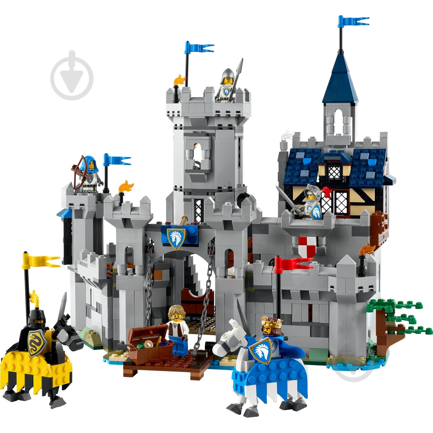 Конструктор LEGO Creator Середньовічний замок із лицарем на коні 31168 - фото 3 Конструктор LEGO Creator Середньовічний замок із лицарем на коні 31168 - фото 3