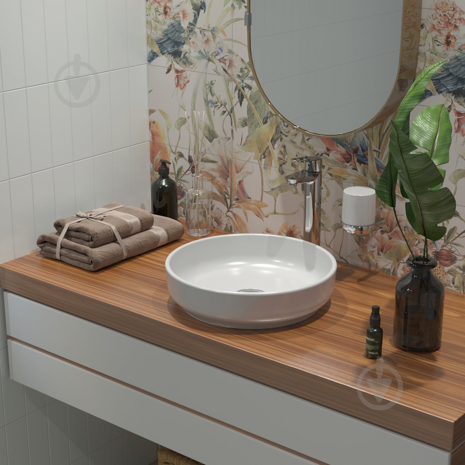 Умывальник-чаша Lavinia Boho Bathroom Sink Slim 33311005 40 см - фото 14 Умывальник-чаша Lavinia Boho Bathroom Sink Slim 33311005 40 см - фото 14