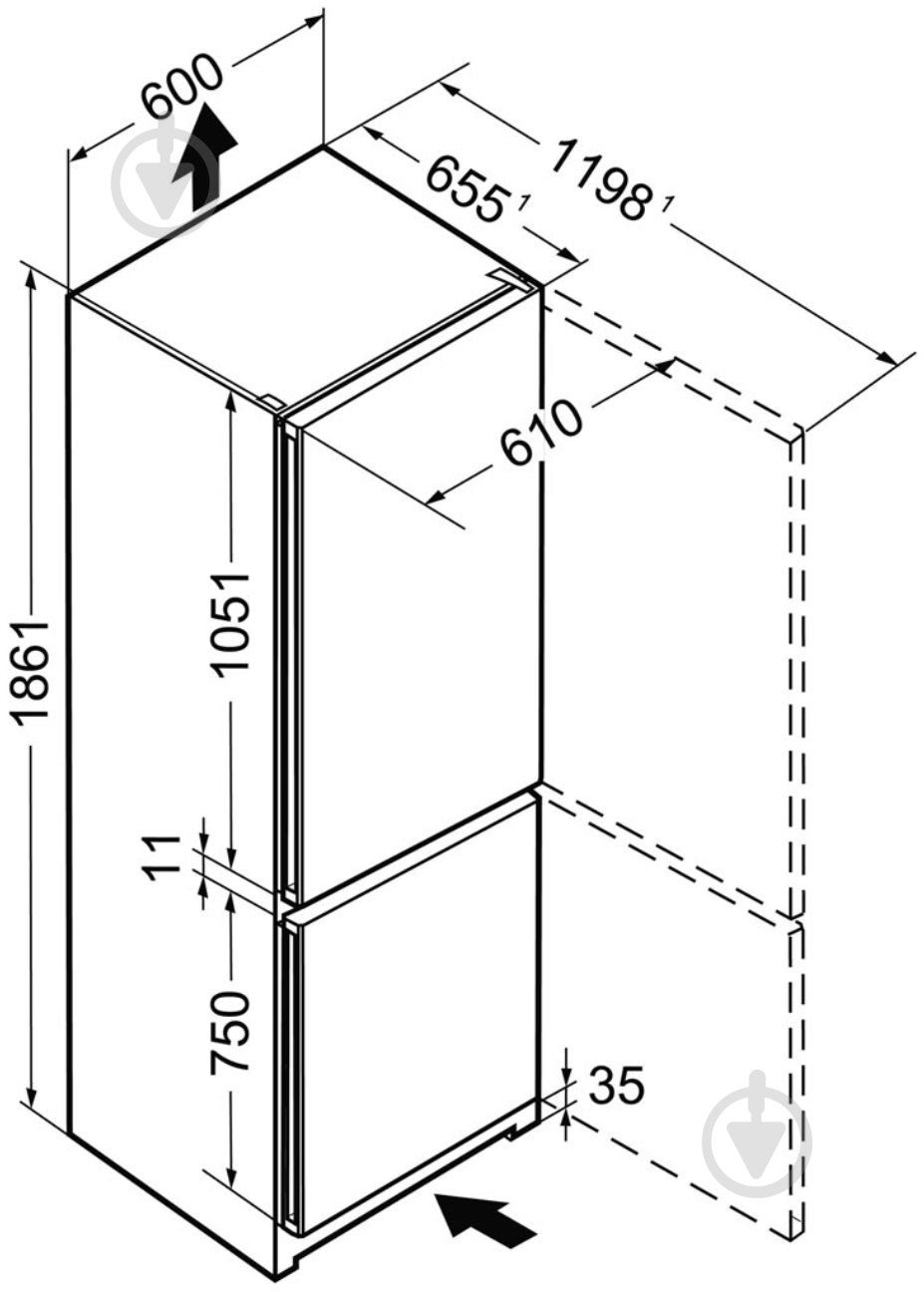 Холодильник Liebherr CNEF 4313 - фото 14