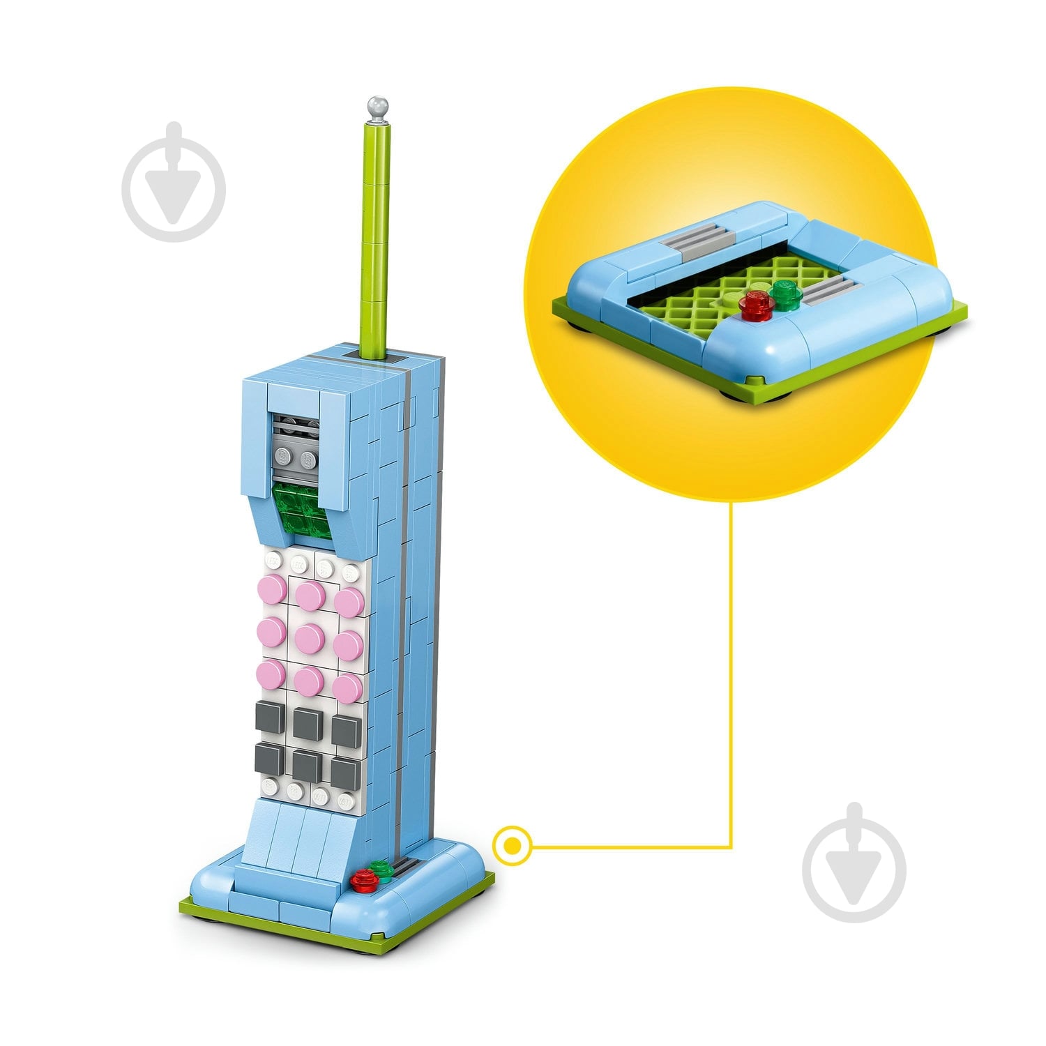 Конструктор LEGO Creator Ретро телефон 31174 - фото 8