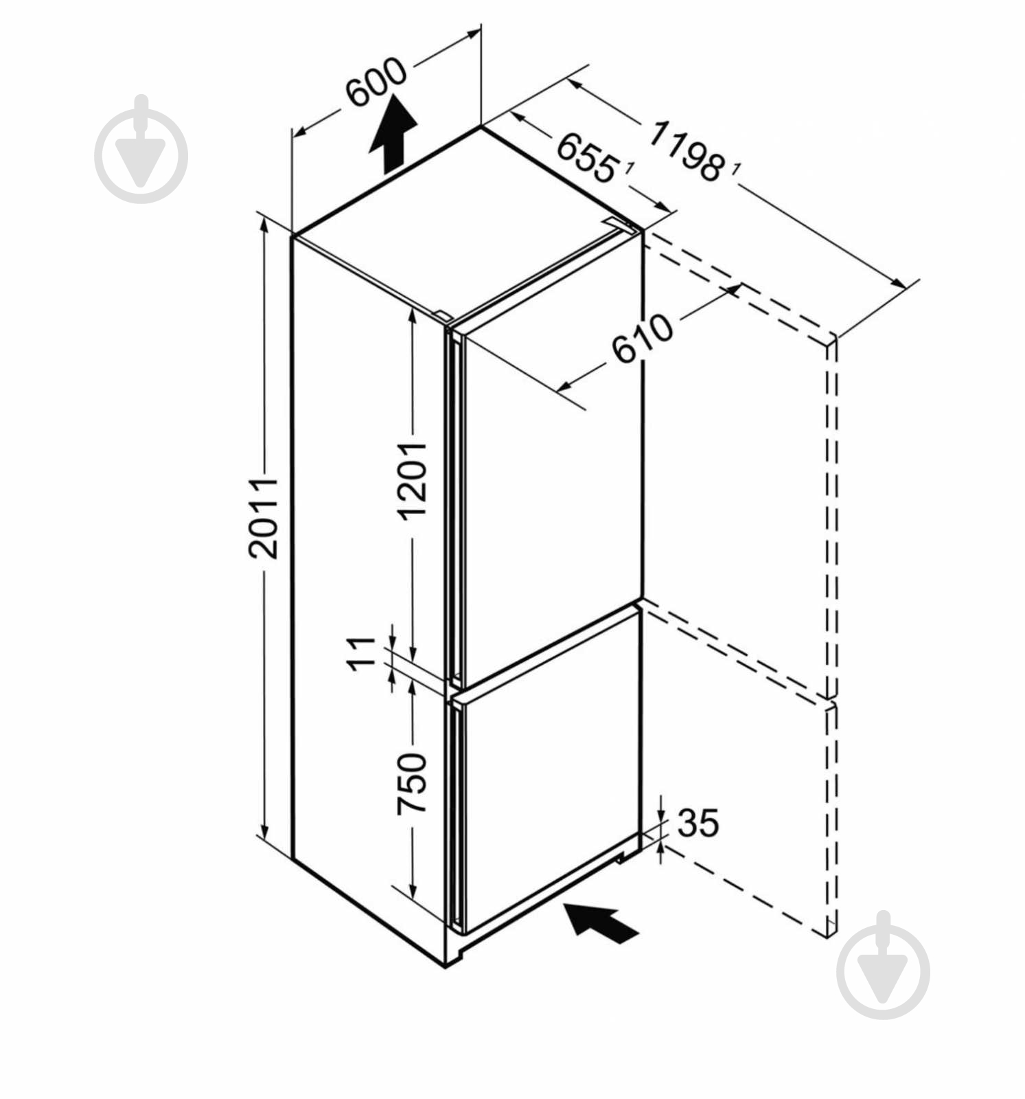 Холодильник Liebherr CNef 4813 - фото 6