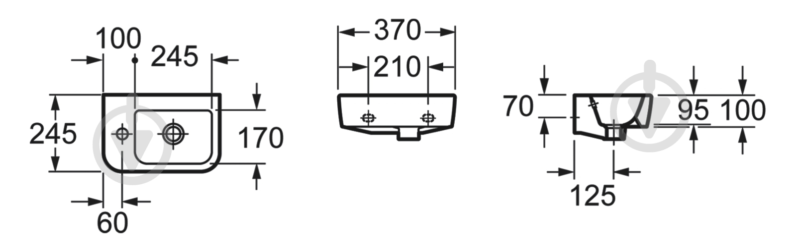 Умывальник Lavinia Boho One 33310001L - фото 4