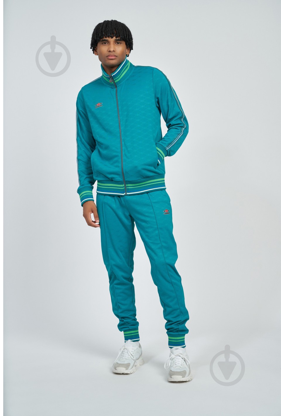 Джемпер Umbro MONOGRAM ANTHEM JACKET 66390U-MAP р.2XL зелений - фото 1
