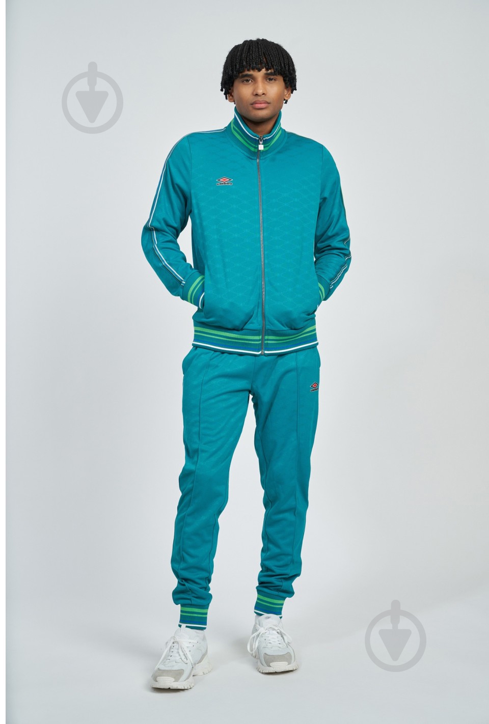 Джемпер Umbro MONOGRAM ANTHEM JACKET 66390U-MAP р.2XL зелений - фото 2