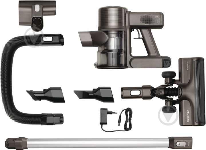 Пылесос аккумуляторный Hisense HVC6463DA black - фото 19 Пылесос аккумуляторный Hisense HVC6463DA black - фото 19