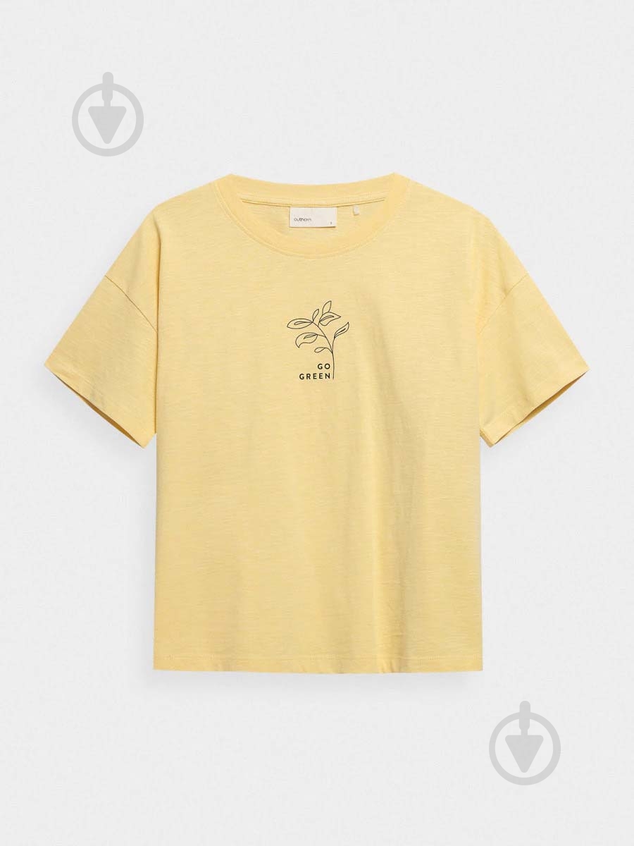 Футболка Outhorn HOL22-TSD619-73S р.S жовтий - фото 1 Футболка Outhorn HOL22-TSD619-73S р.S жовтий - фото 1