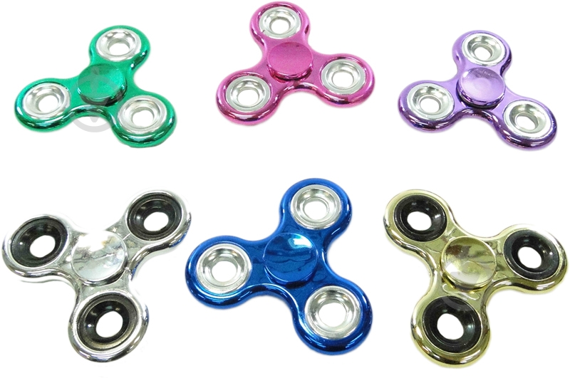 Іграшка-антистрес HGL Metallic Cool Spinner в асортименті - фото 2