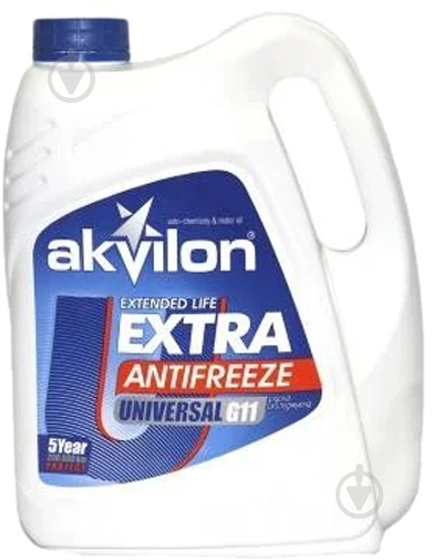 Антифриз AKVILON Ant Ext Blu G11 готовый 4,3 кг синий (AKVILON ANT EXT BLU 4.3KG) - фото 1