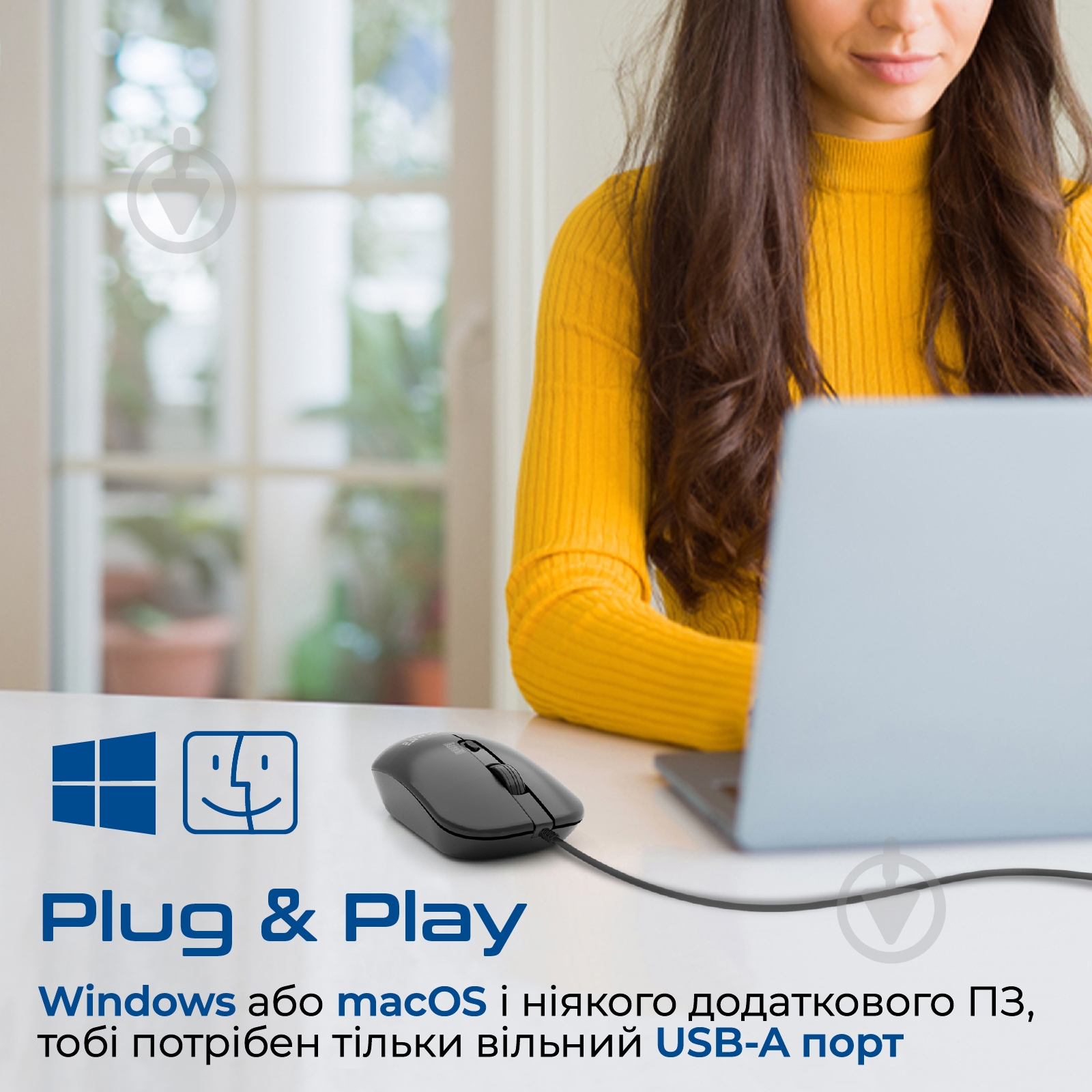 Мышь Promate CM-2400 USB black (cm-2400.black) - фото 6 Мышь Promate CM-2400 USB black (cm-2400.black) - фото 6