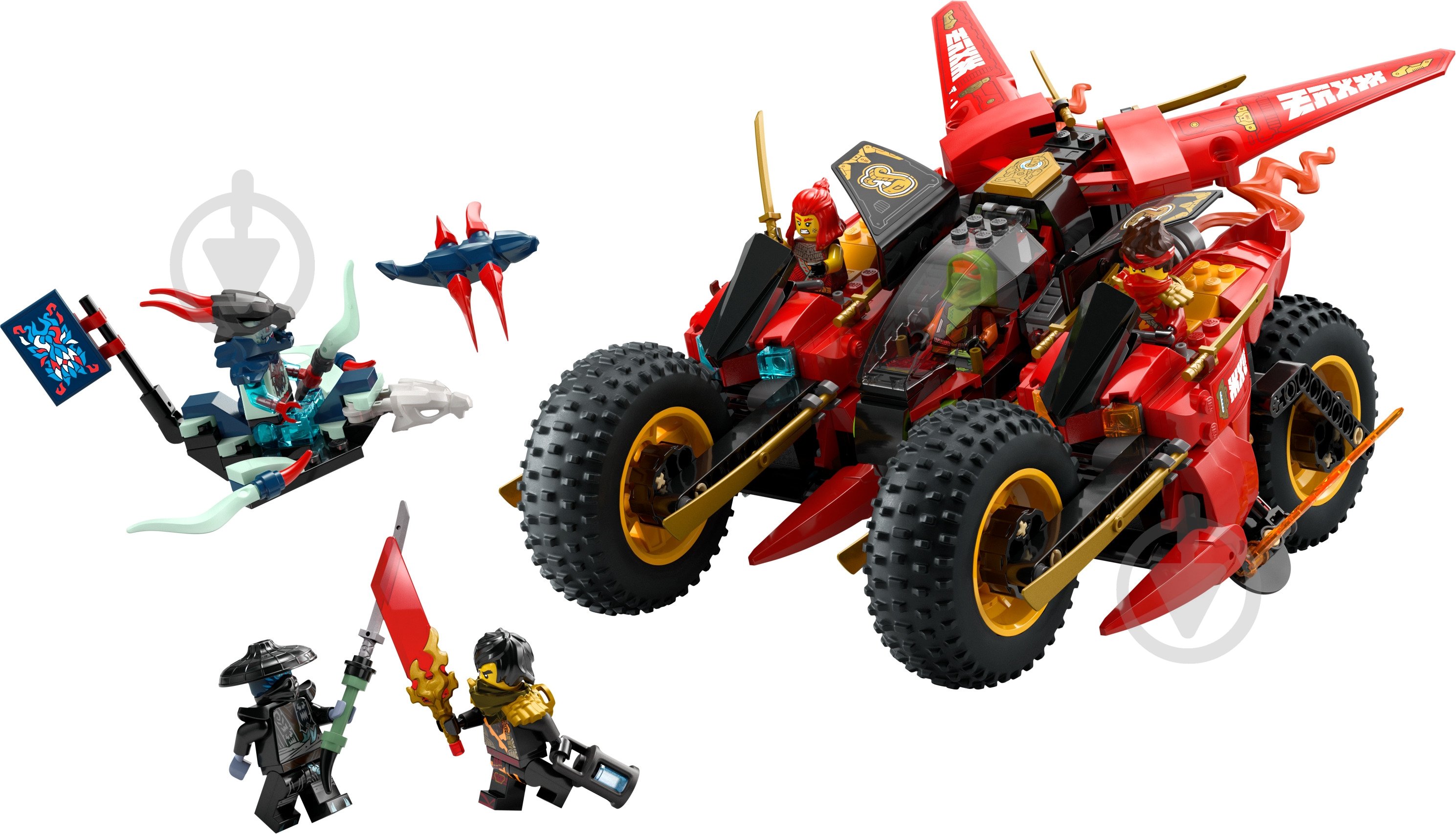 Конструктор LEGO NINJAGO Бойова машина ніндзя 71844 - фото 3