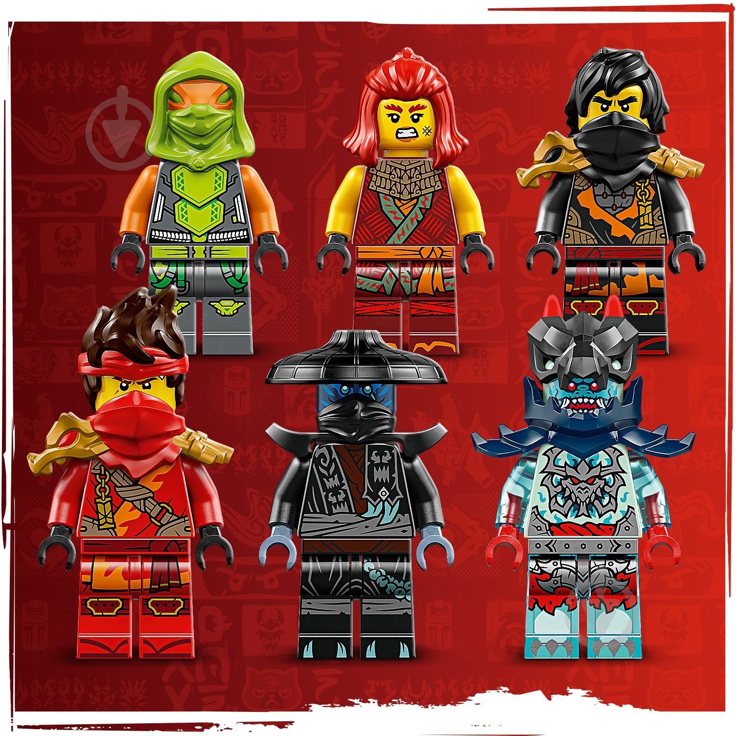 Конструктор LEGO NINJAGO Бойова машина ніндзя 71844 - фото 8