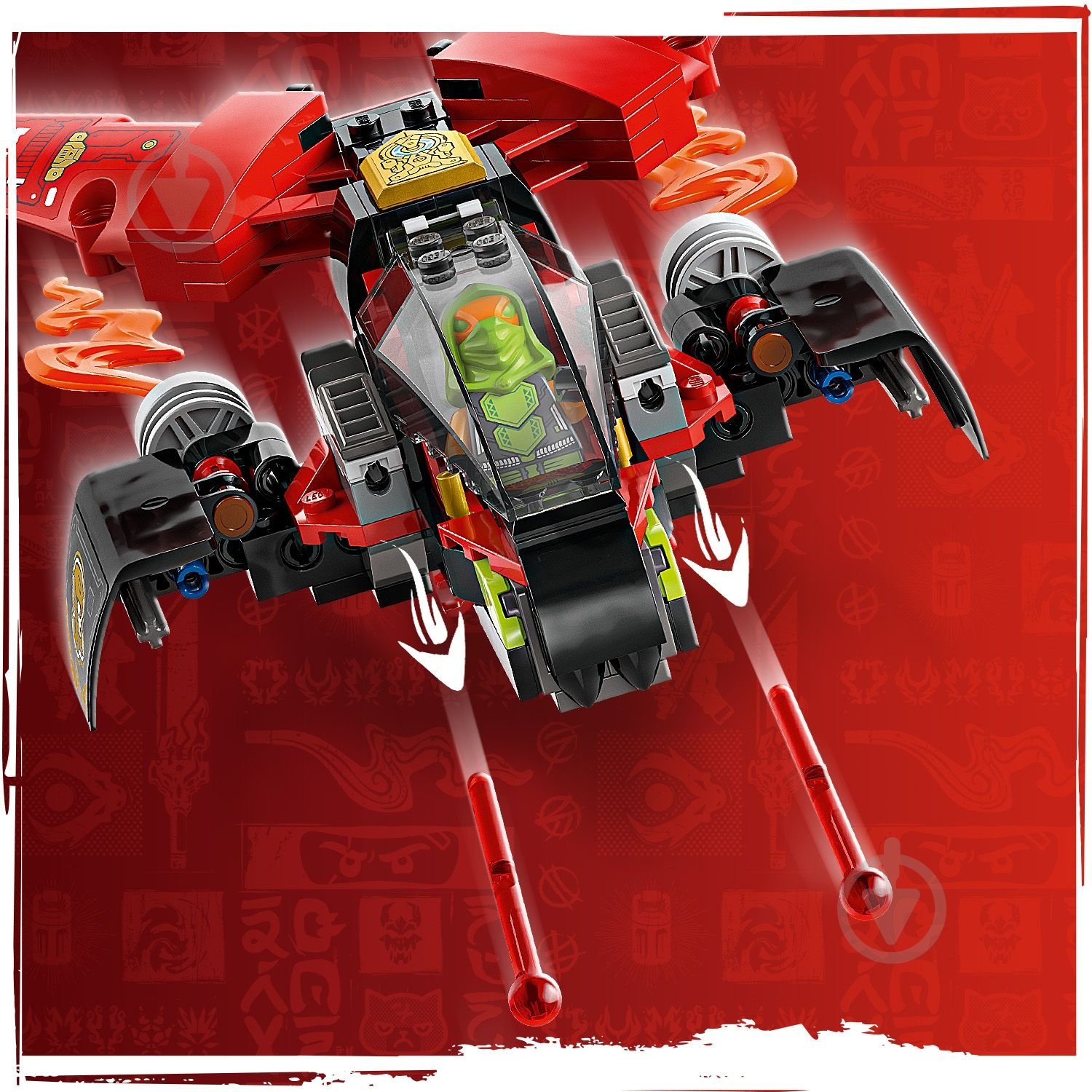 Конструктор LEGO NINJAGO Бойова машина ніндзя 71844 - фото 7