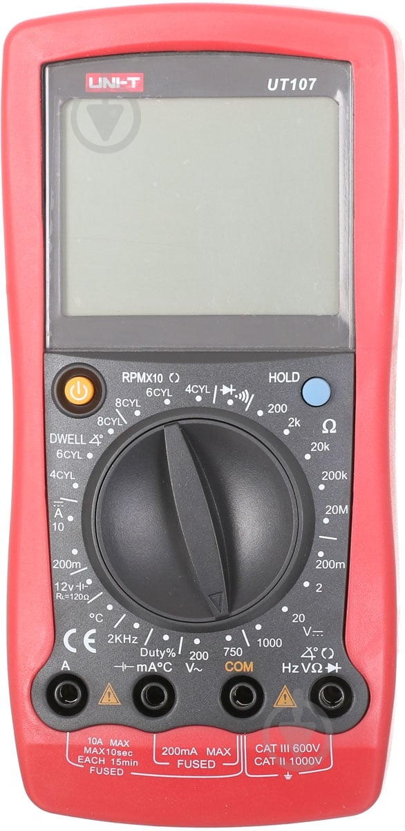 Мультиметр цифровой UNI-T UT107 - фото 2 Мультиметр цифровой UNI-T UT107 - фото 2