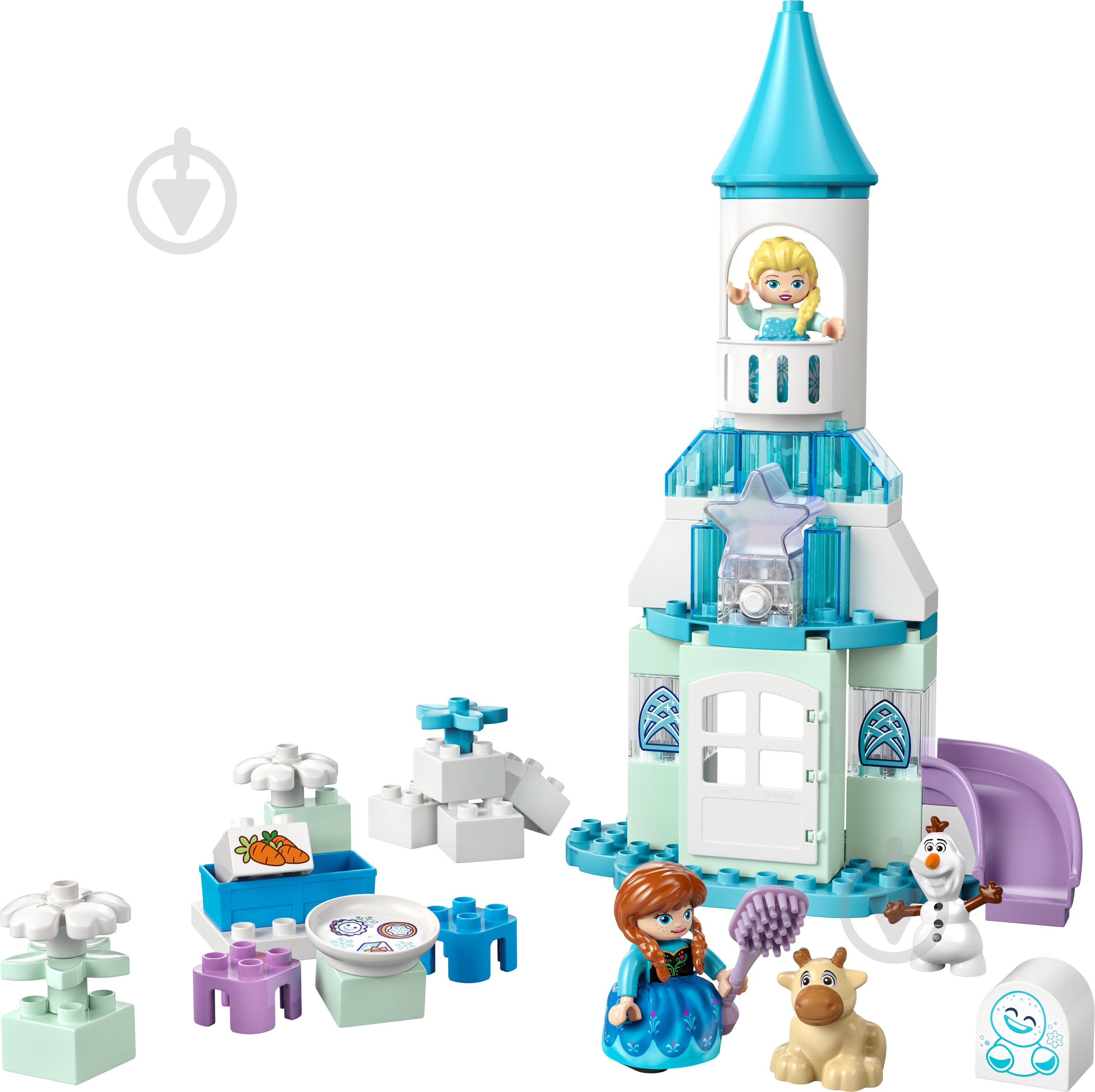 Конструктор LEGO DUPLO Disney Вечірка у крижаному палаці Ельзи та Анни 10455 - фото 3