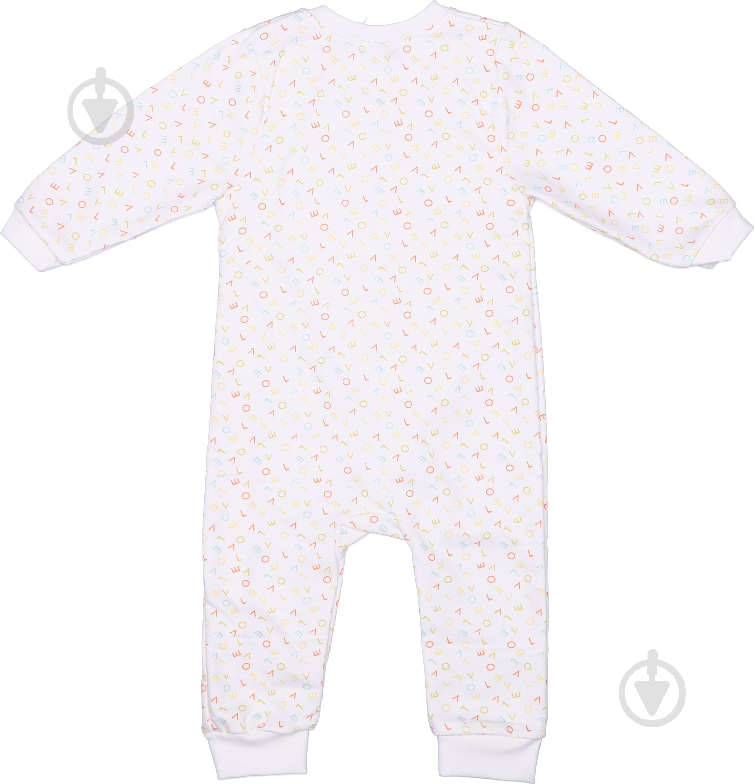 Комбинезон для девочки Minikin р.80 белый с принтом - фото 3