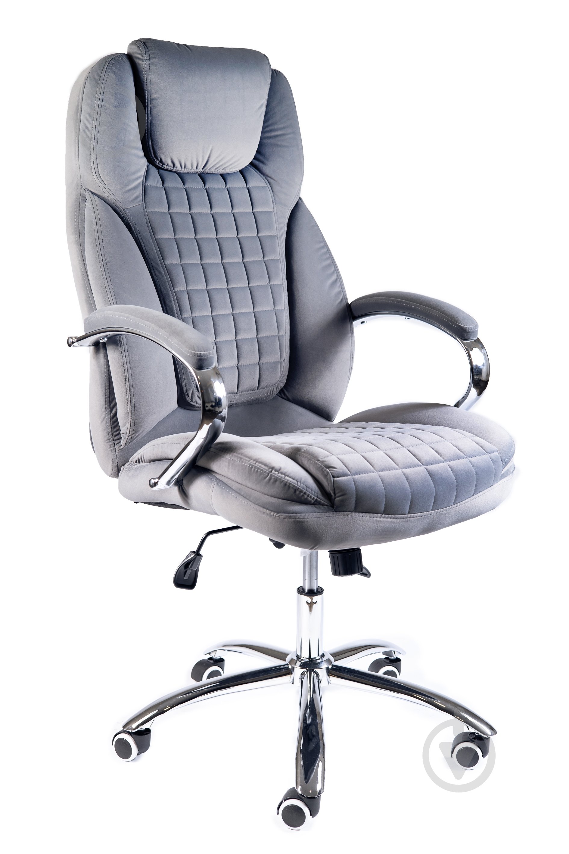 Кресло офисное Tehforward Тесла серый - фото 1