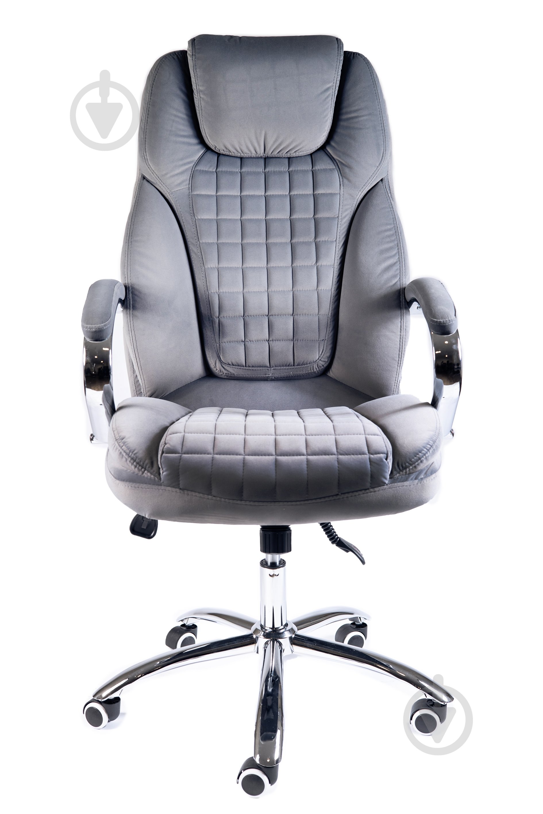 Кресло офисное Tehforward Тесла серый - фото 6