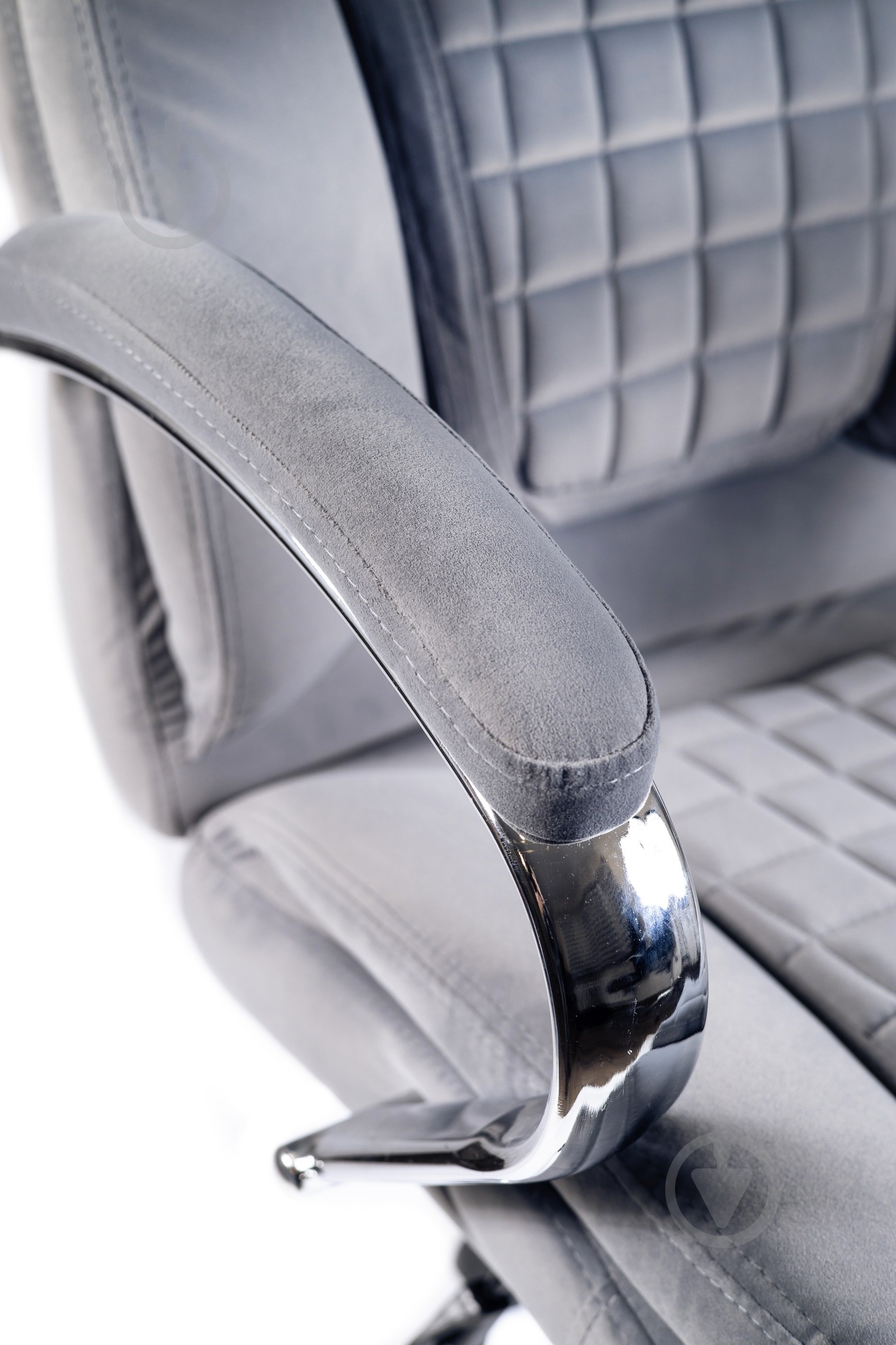 Кресло офисное Tehforward Тесла серый - фото 2