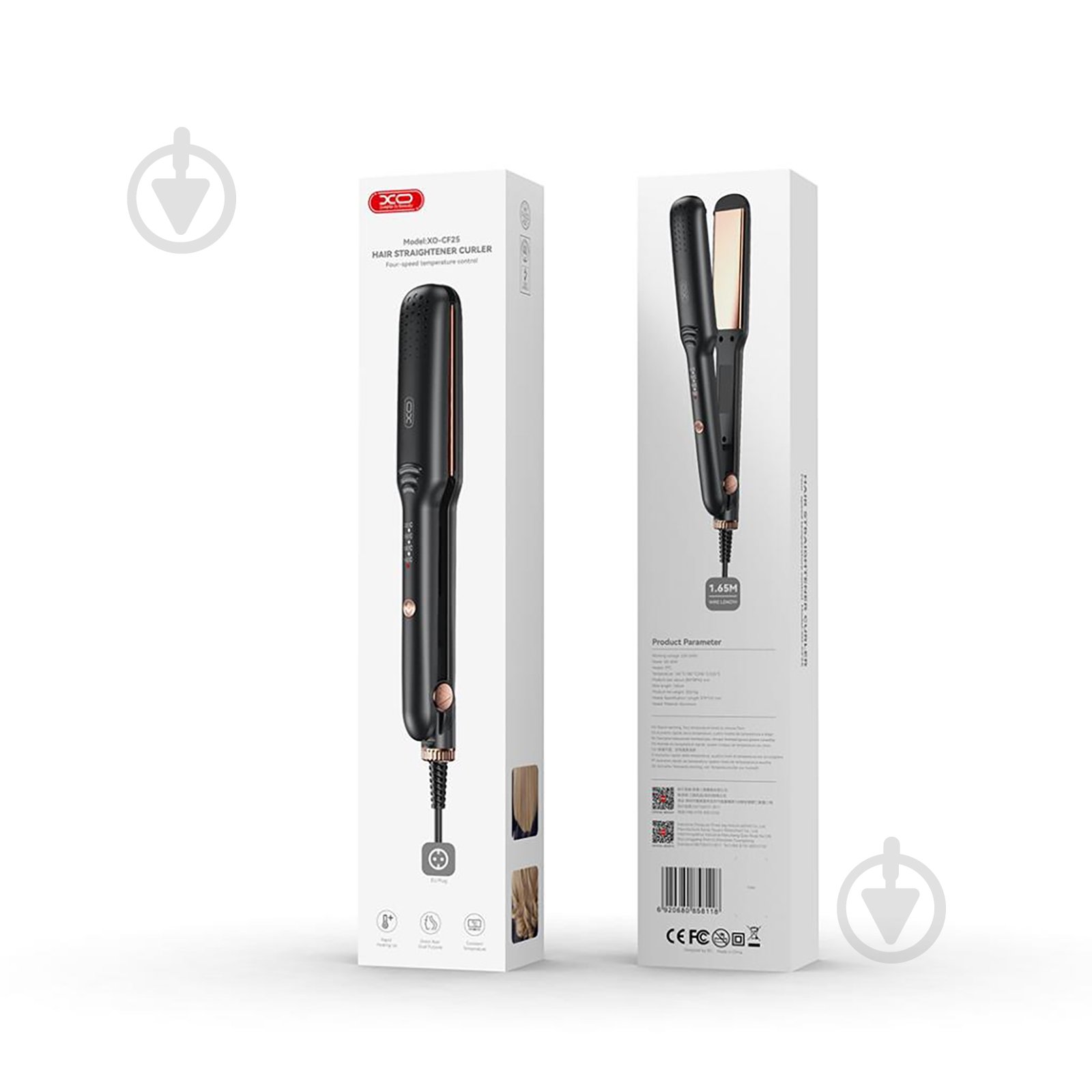 Выпрямитель для волос Xo CF25 - фото 7 Выпрямитель для волос Xo CF25 - фото 7