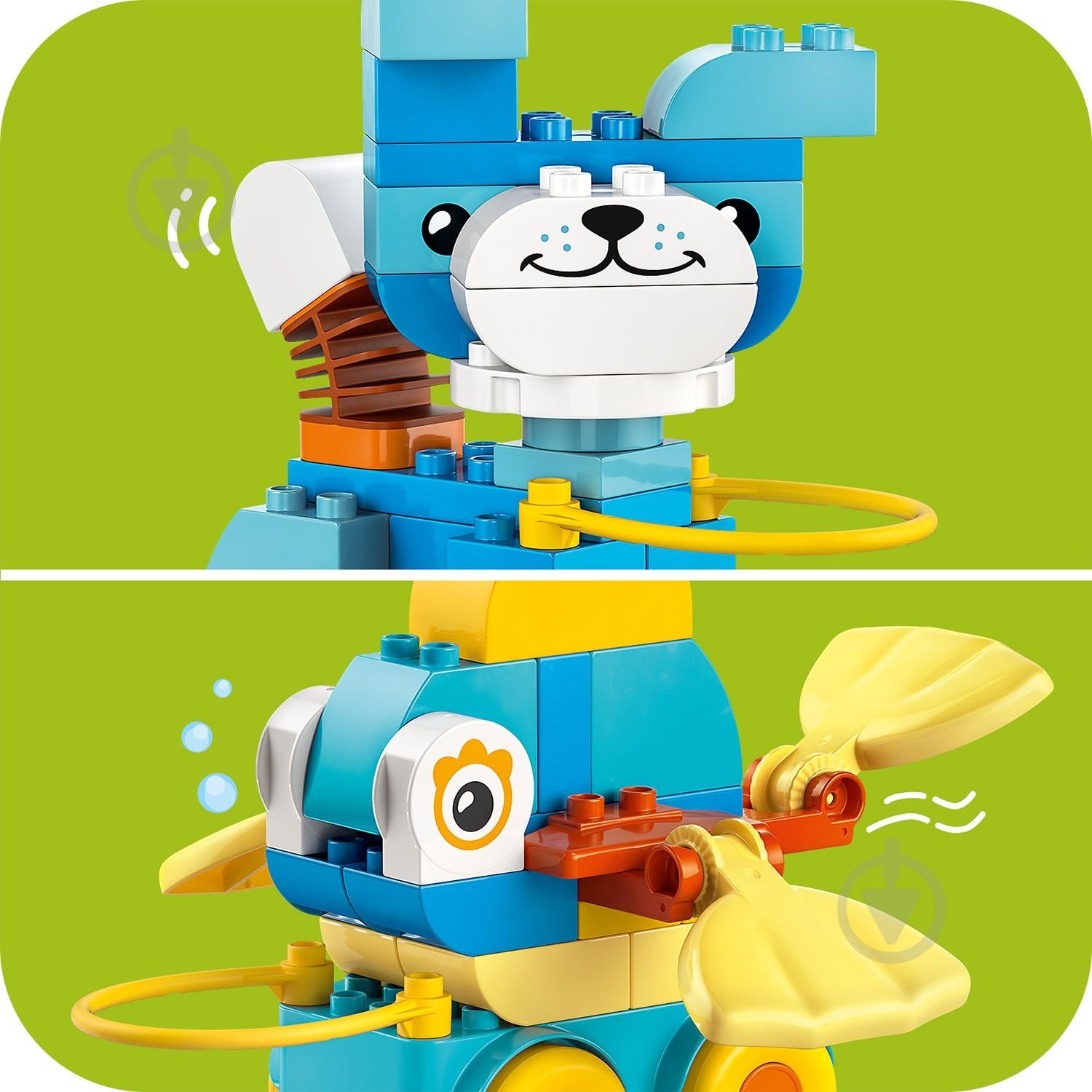 Конструктор LEGO DUPLO Тварини на колесах 3в1 10448 - фото 9