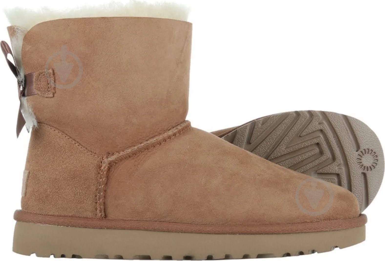 Ботинки UGG W MINI BAILEY BOW II 1016501-CHE р.36 коричневый - фото 4
