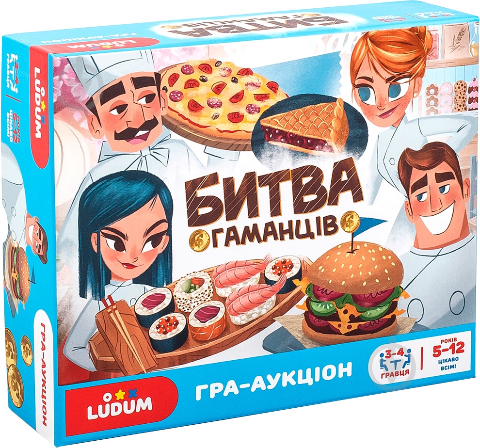Игра настольная Ludum Битва кошельков (укр.) LG2046-60 - фото 1