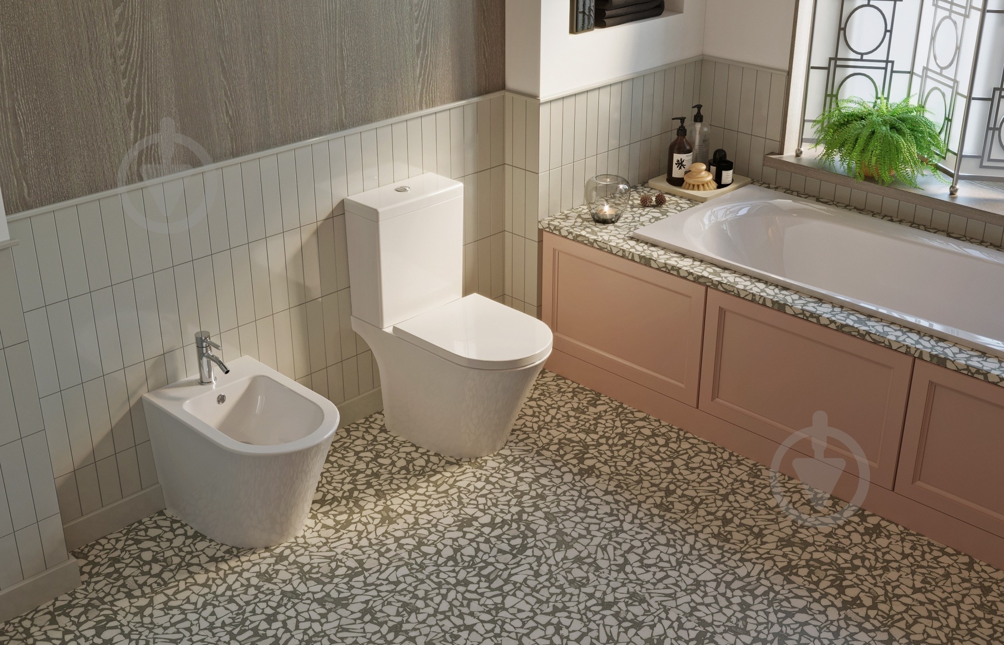 Унитаз-компакт Lavinia Boho Lavinia Boho Biore с сиденьем Soft Close - фото 6