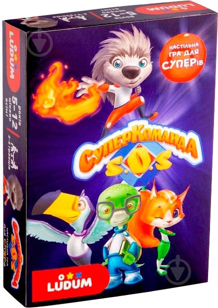 Игра настольная Ludum Суперкоманда LS3046-52 - фото 1