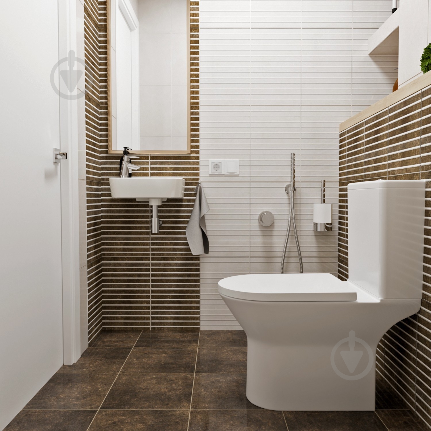 Унитаз-компакт Lavinia Boho Elegant безободковый с сиденьем Soft Close - фото 4 Унитаз-компакт Lavinia Boho Elegant безободковый с сиденьем Soft Close - фото 4