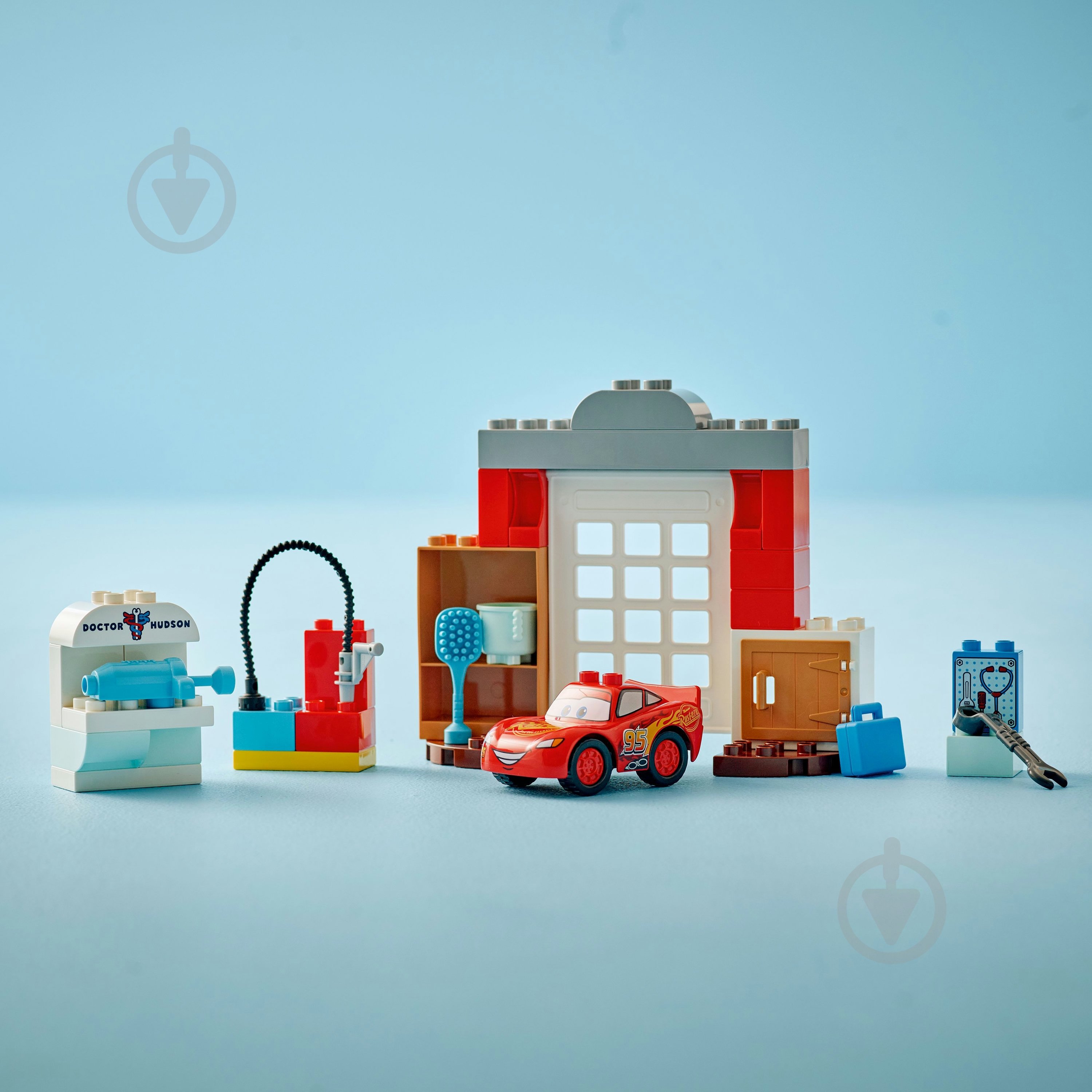 Конструктор LEGO DUPLO Disney Візит МакКвіна в гараж Дока 10456 - фото 6
