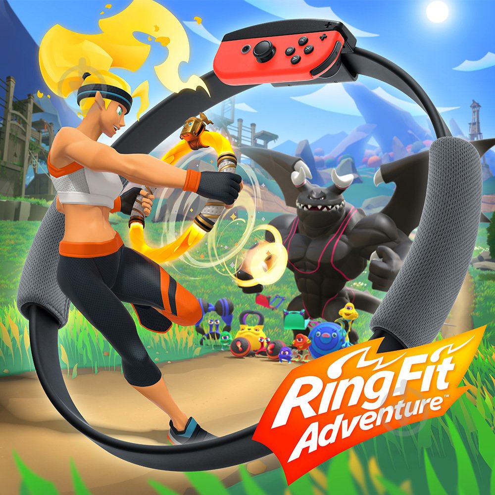 Гра NINTENDO Ring Fit Adventure + контролер + ремінь - фото 2 Гра NINTENDO Ring Fit Adventure + контролер + ремінь - фото 2