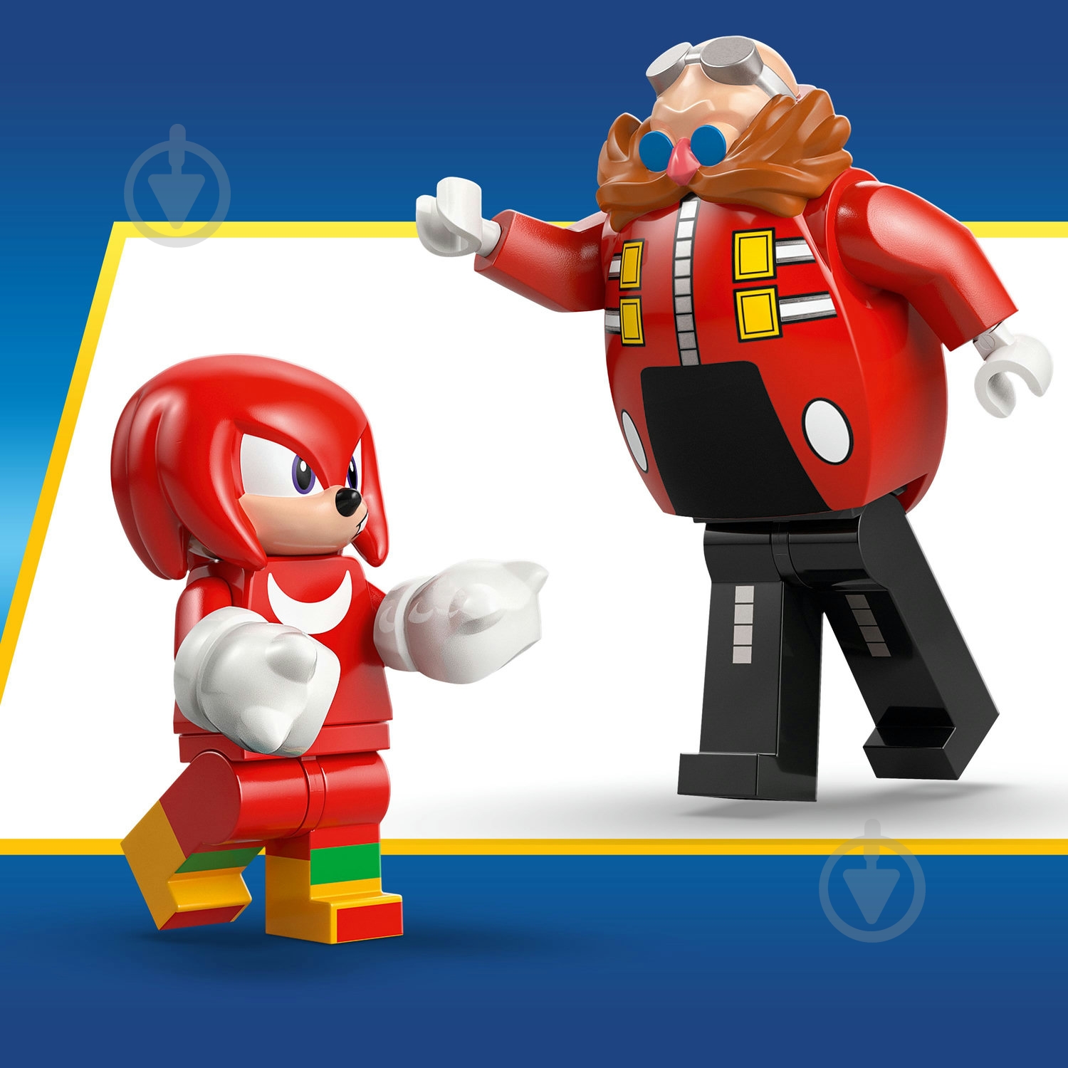 Конструктор LEGO Sonic Knuckles против Dr. Eggman Egg Crusher Mech 77005 - фото 8 Конструктор LEGO Sonic Knuckles против Dr. Eggman Egg Crusher Mech 77005 - фото 8