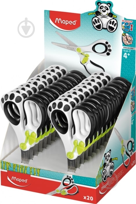 Ножницы детские KOOPY 13 см ассорти Maped - фото 1 Ножницы детские KOOPY 13 см ассорти Maped - фото 1