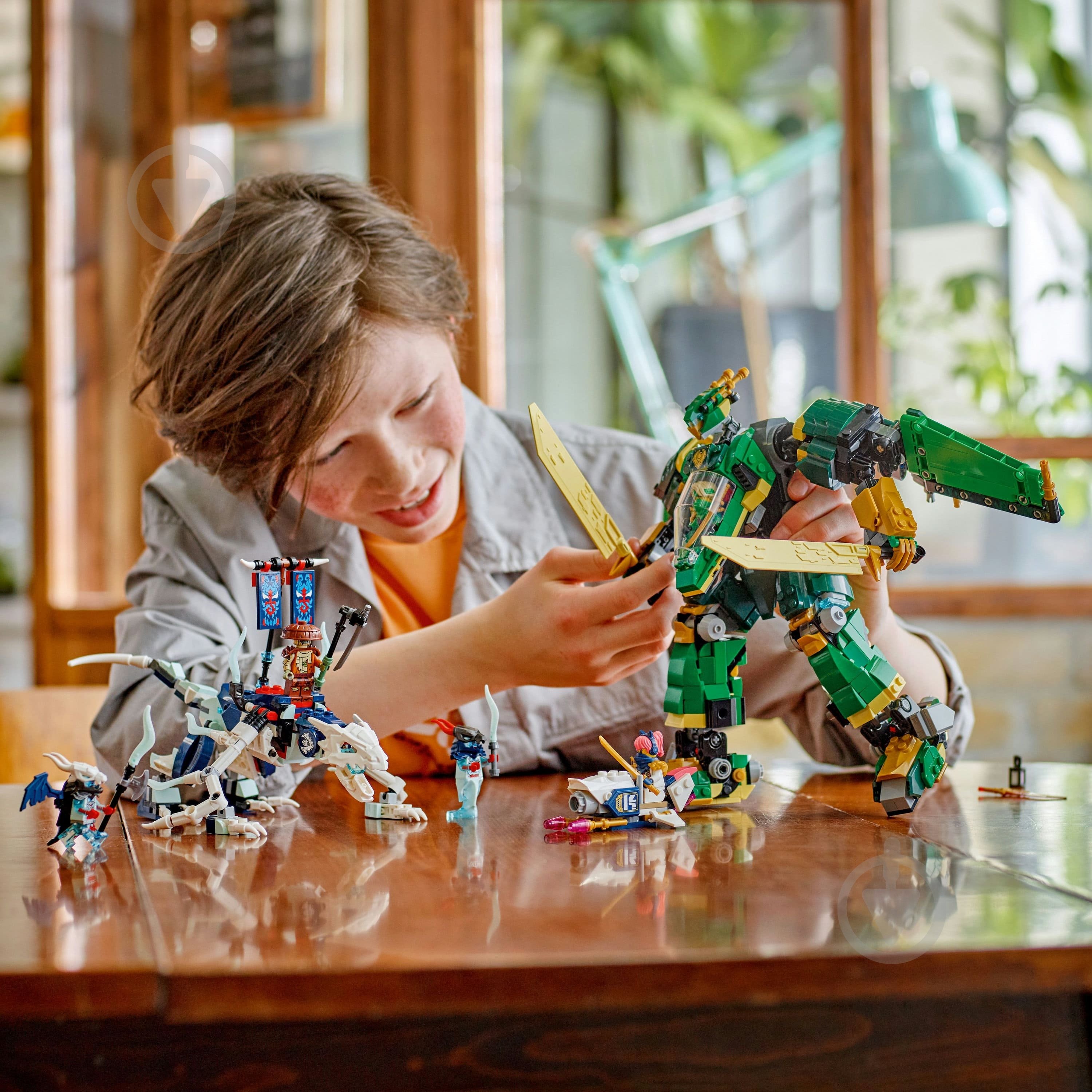 Конструктор LEGO NINJAGO Реактивний робот Ллойда 71845 - фото 4