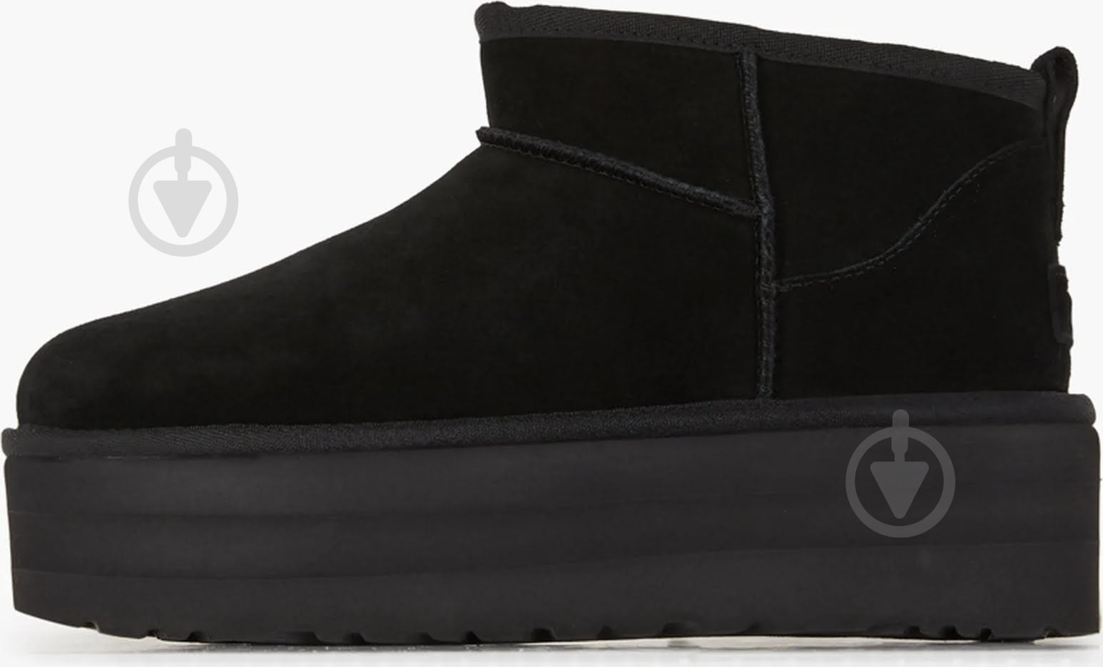 Ботинки UGG W CLASSIC ULTRA MINI PLATFORM 1135092-BLK р.36 черный - фото 1