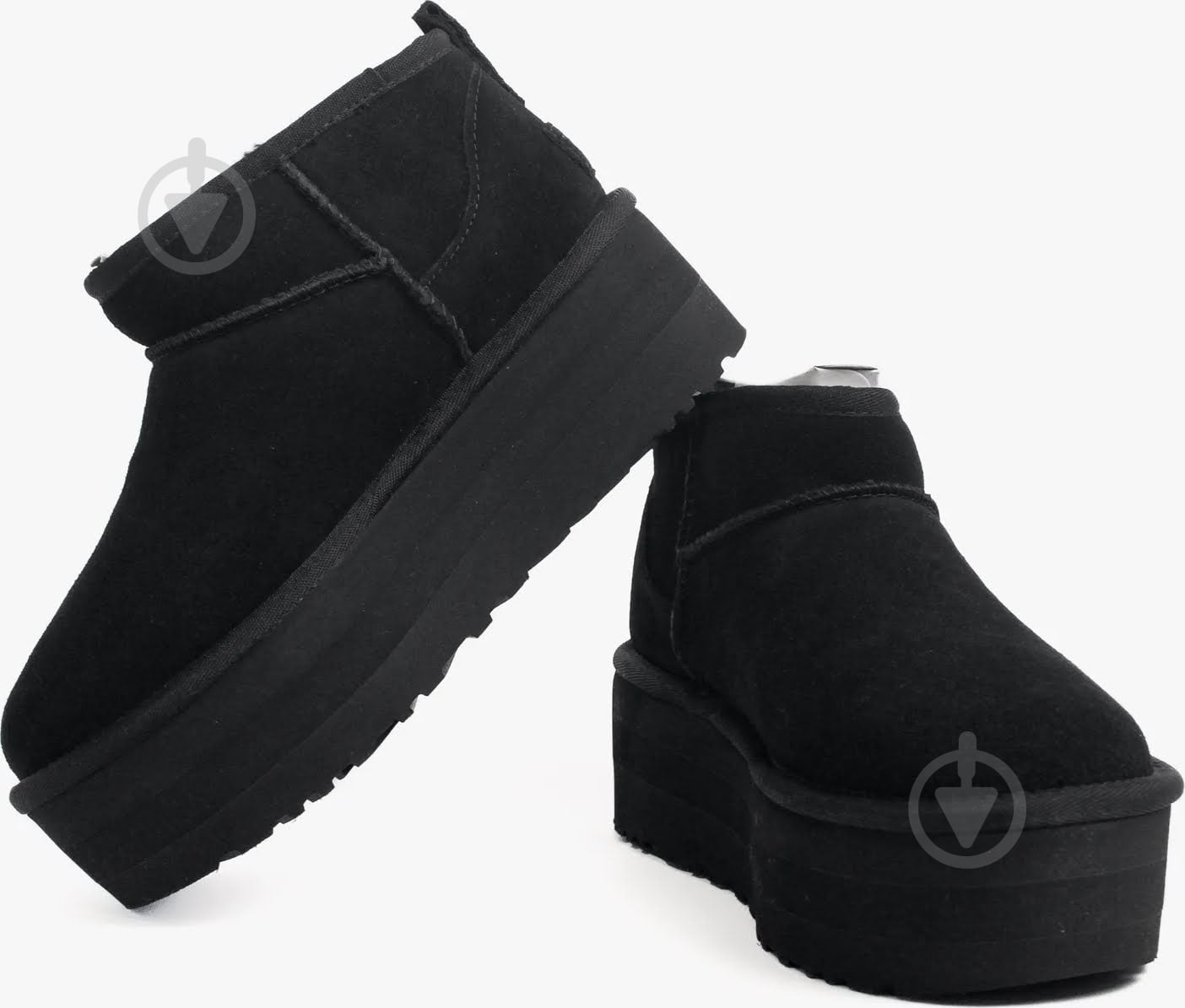 Ботинки UGG W CLASSIC ULTRA MINI PLATFORM 1135092-BLK р.36 черный - фото 4