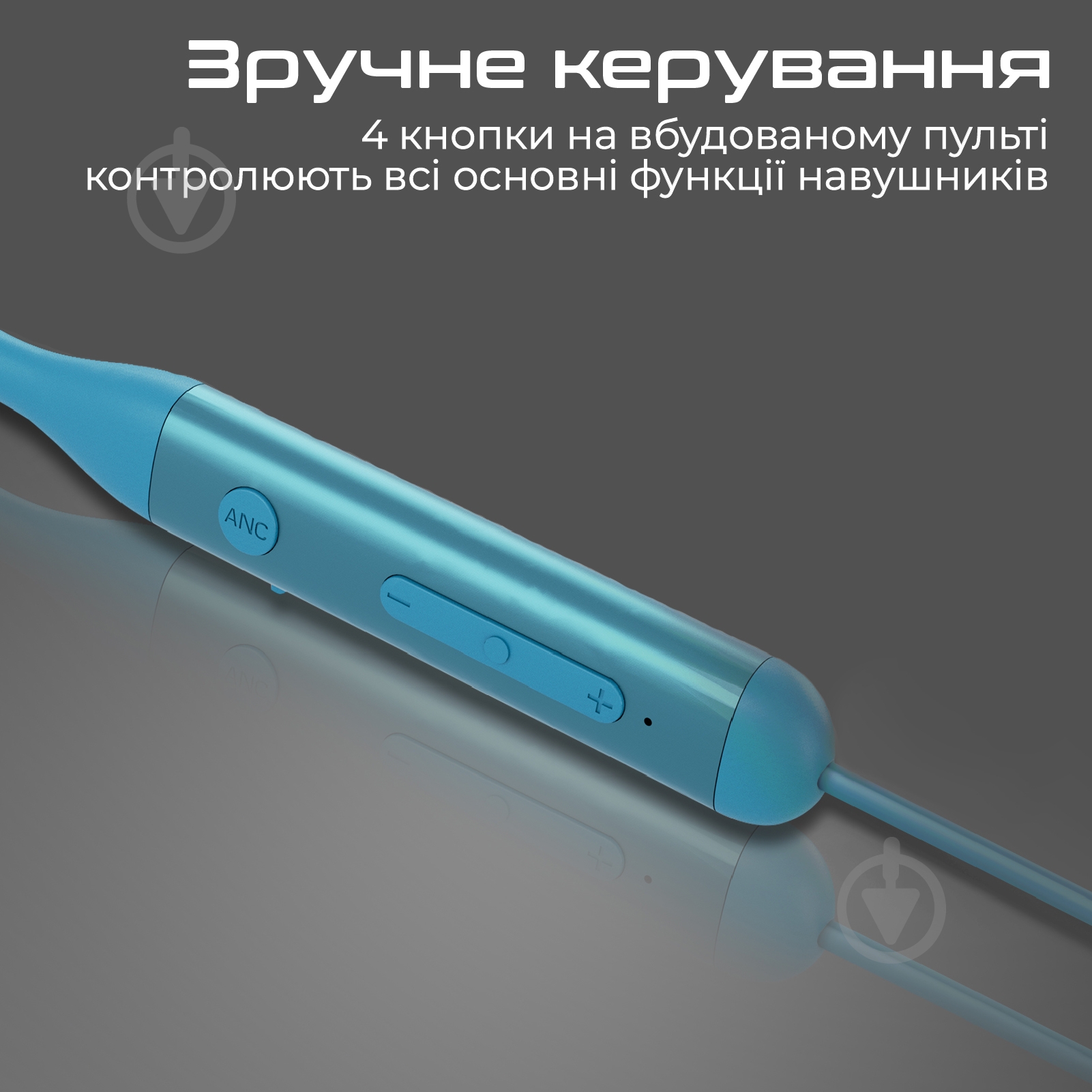 Наушники Promate Velcon blue (velcon.blue) - фото 7 Наушники Promate Velcon blue (velcon.blue) - фото 7