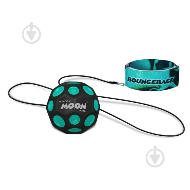 Мяч-прыгун Waboba Moon ball Space на резинке в ассортименте 330C04_A - фото 2