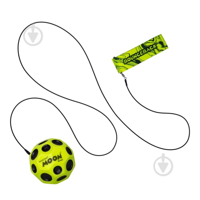 Мяч-прыгун Waboba Moon ball Space на резинке в ассортименте 330C04_A - фото 1