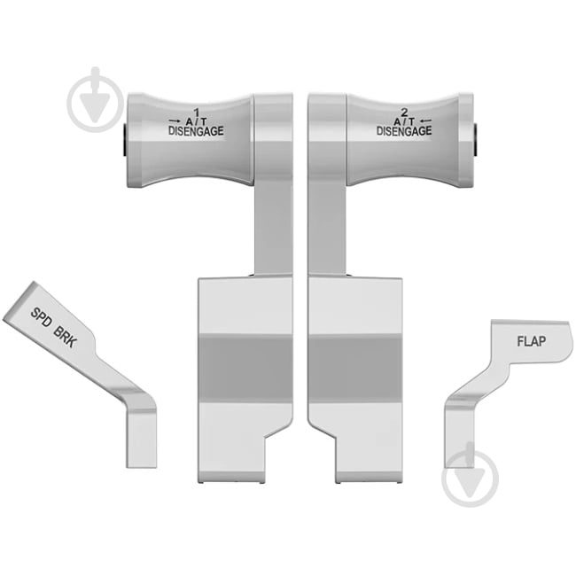 Модуль дросселя MOZA Racing AS015 silver - фото 1