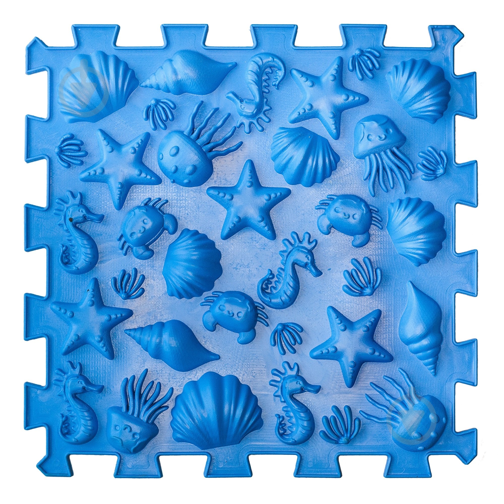 Коврик-пазл Ортек Коврик массажный "Пазлы Морской" 6 элементов 09713 - фото 3 Коврик-пазл Ортек Коврик массажный "Пазлы Морской" 6 элементов 09713 - фото 3