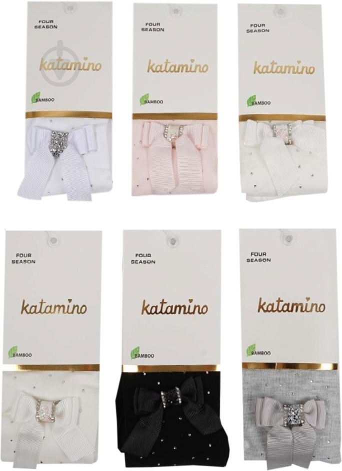 Колготки для девочек KATAMINO K32163 р.80-92 белый - фото 1 Колготки для девочек KATAMINO K32163 р.80-92 белый - фото 1