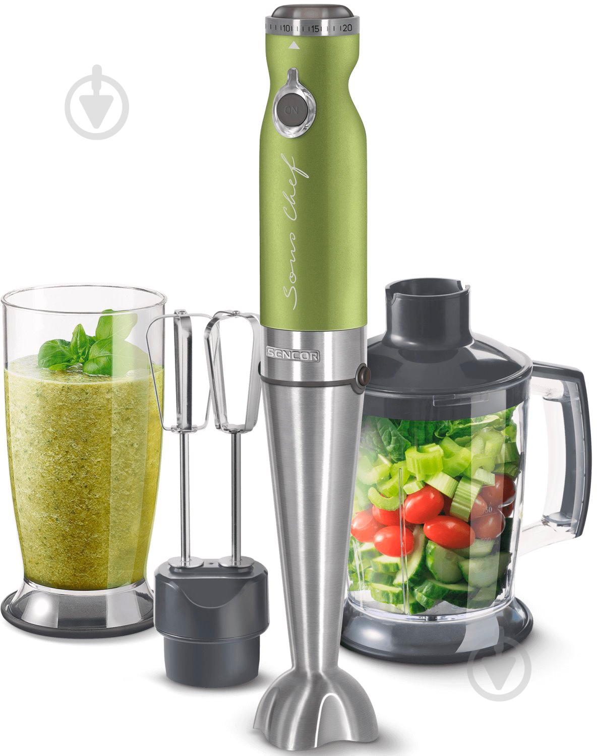 Блендер погружной Sencor SHB5601GR - фото 1