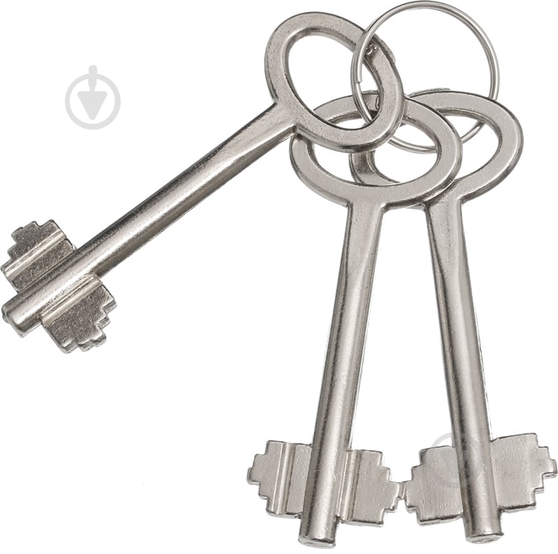 Дверний замок вхідний Bruno 755F матовий хром - фото 3